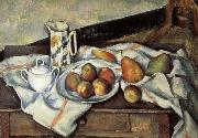 Paul Cezanne Pear and peach Spain oil painting artist